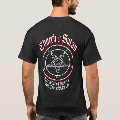 Church of Satan 2_sided shirt