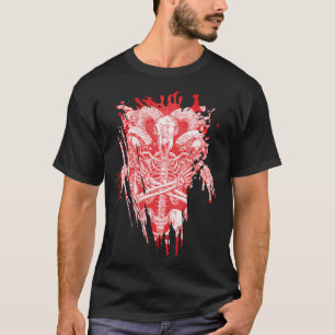 Church of Satan  All Hail Goat Satanic Baphomet T-Shirt