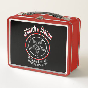 Church of Satan Baphomet Lunch Box