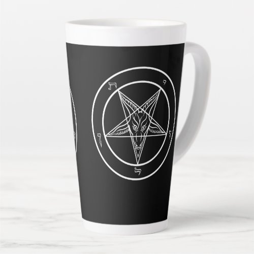 Church of Satan Baphomet Tall 17 oz Latte Mug