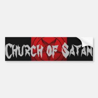 CHURCH OF SATAN BUMPER STICKER