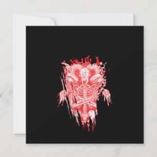 Church Of Satan Gift All Hail Goat Satanic Baphome Invitation