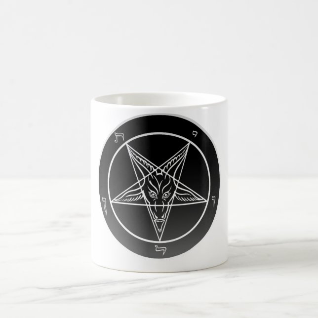 Church of Satan Noir Sigil of Baphomet Mug (Center)