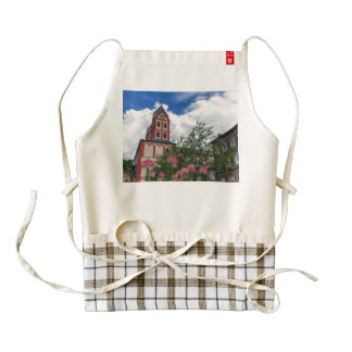 Church of St. Bartholomew, Liege, Belgium Zazzle HEART Apron