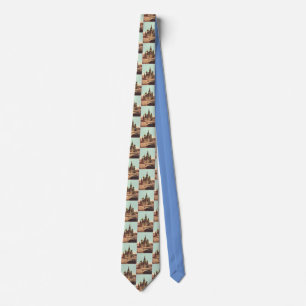 Church of St. Basil, Red Square Moscow Fine Art Neck Tie