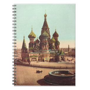 Church of St. Basil, Red Square Moscow Notebook