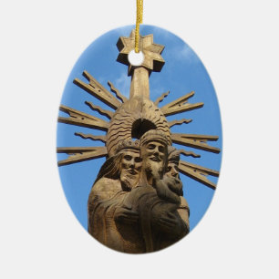 Church of St. George Statue, Vilkija, LITHUANIA Ceramic Ornament