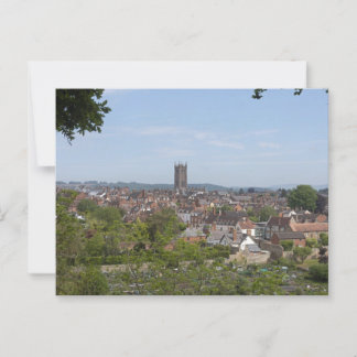 Church of St Laurence Ludlow Postcard