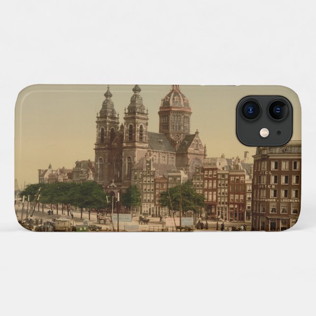 Church of St Nicholas, Amsterdam, Netherlands Case-Mate iPhone Case (Back (Horizontal))
