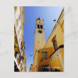 Church of St. Spyridon, Corfu, Greece Postcard