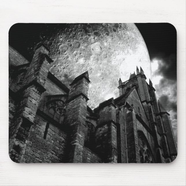 Church of the full moon mouse pad (Front)