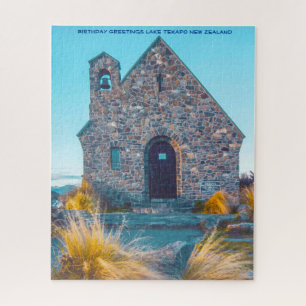 Church of the Good Shepherd, Lake Tekapo. Jigsaw Puzzle