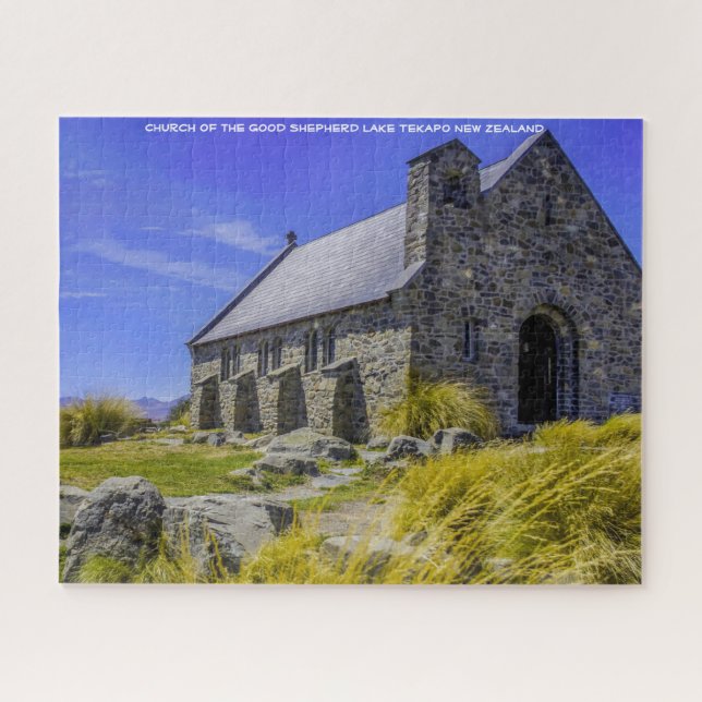 Church of the Good Shepherd Lake Tekapo. Jigsaw Puzzle (Horizontal)