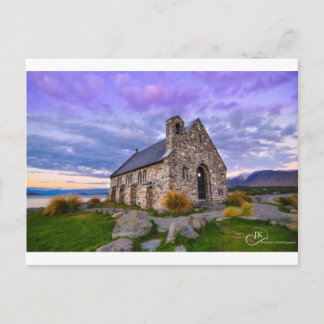 Church of the Good Shepherd Lake Tekapo NZ: Postca Postcard