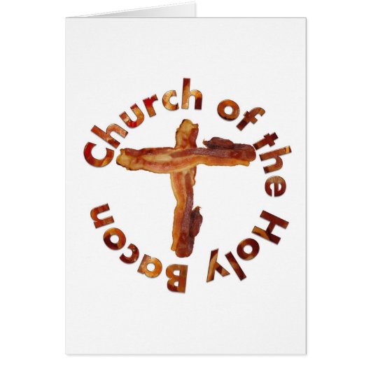 Church of the Holy Bacon Cards (Front)