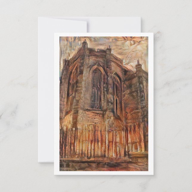 Church of the Holy Rude, Stirling Note Card (Front)