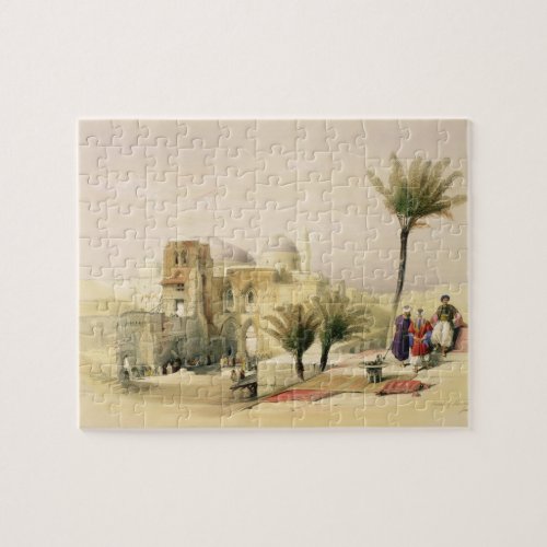 Church of the Holy Sepulchre Jerusalem plate 11 Jigsaw Puzzle