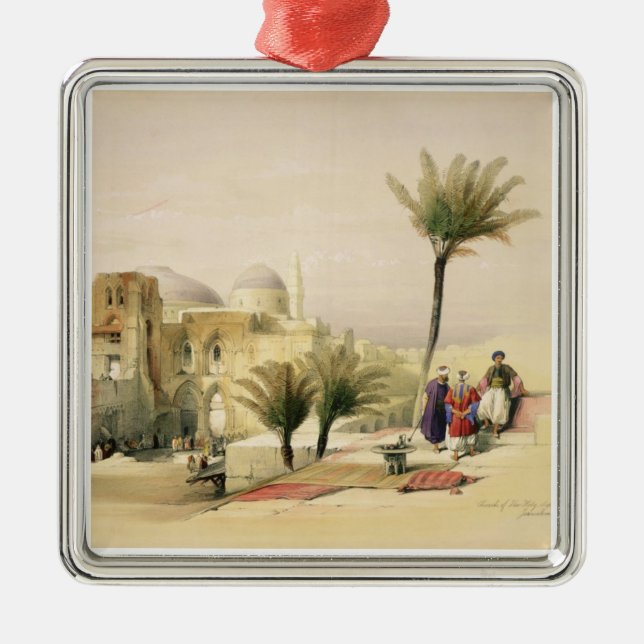 Church of the Holy Sepulchre, Jerusalem, plate 11 Metal Ornament (Front)
