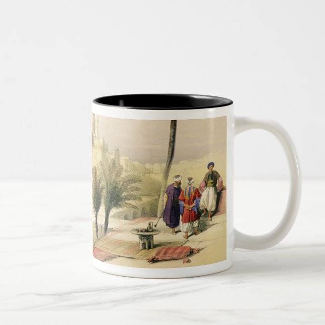 Church of the Holy Sepulchre, Jerusalem, plate 11 Two-Tone Coffee Mug (Right)