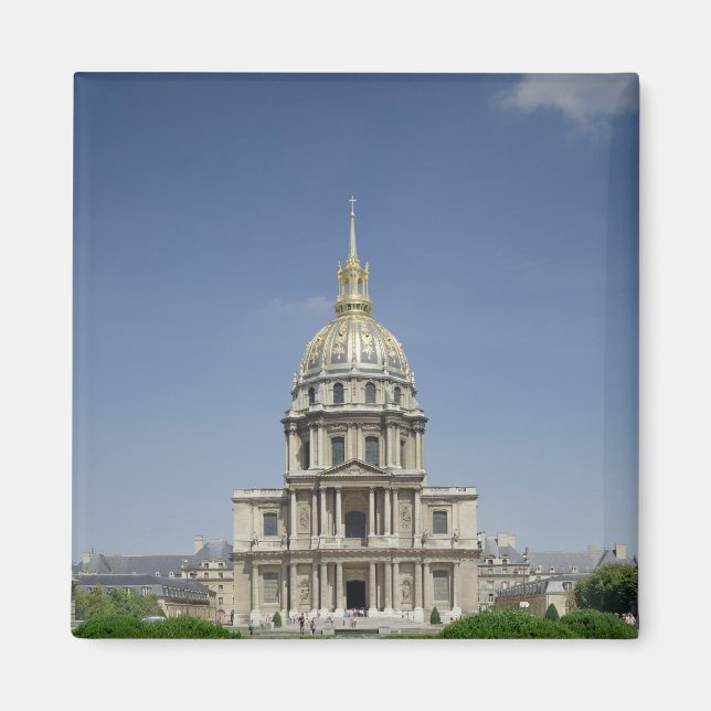 Church of the Invalides, built 1679-1708 Magnet (Front)