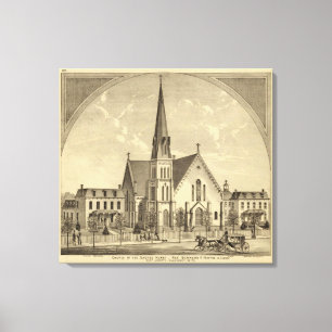 Church of the Sacred Heart East Liberty Canvas Print
