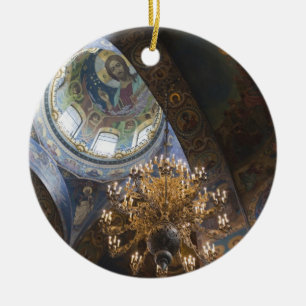 Church of the Savior of Spilled Blood Ceramic Ornament