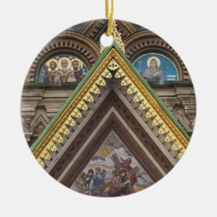 Church of the Savior of Spilled Blood Ceramic Ornament