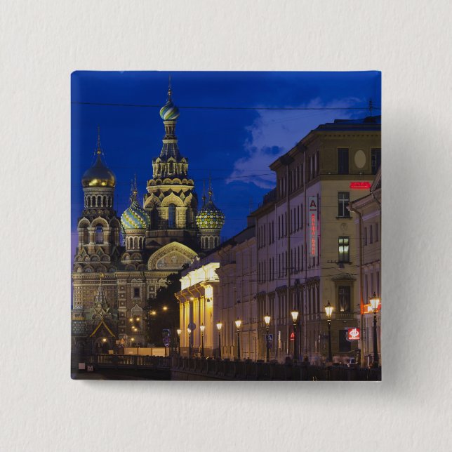 Church of the Savior of Spilled Blood Pinback Button (Front)