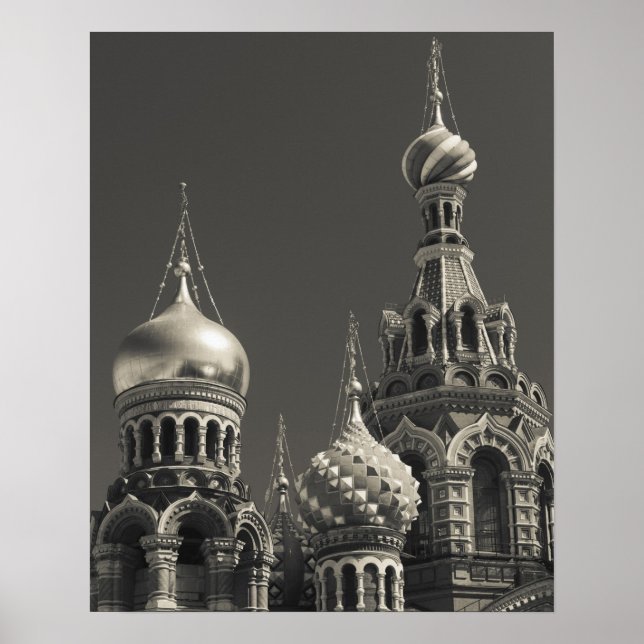 Church of the Savior of Spilled Blood Poster (Front)