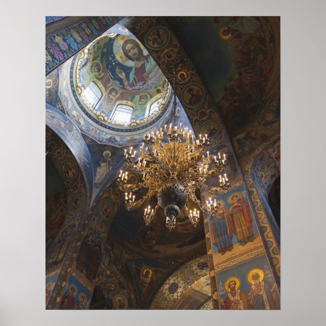 Church of the Savior of Spilled Blood Poster (Front)