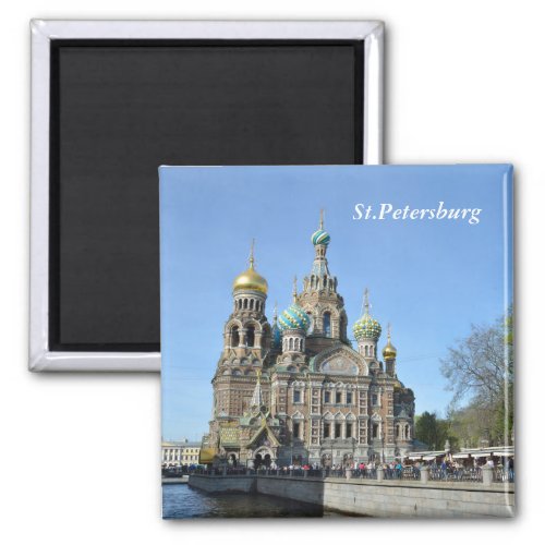 Church of the Savior on Blood StPetersburg Magnet