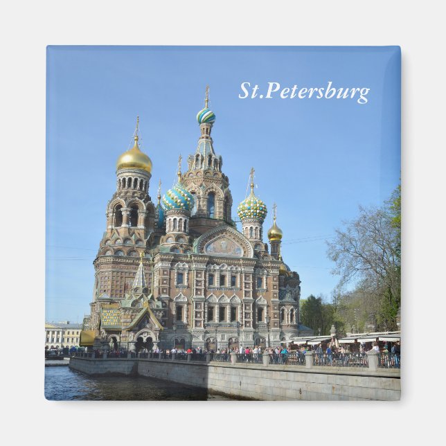Church of the Savior on Blood, St.Petersburg Magnet (Front)