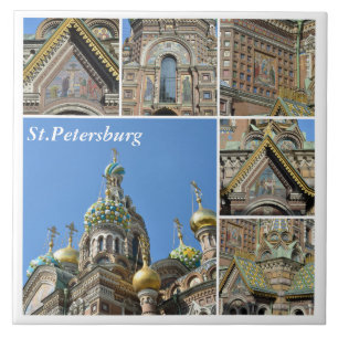 Church of the Savior on Blood, St.Petersburg Tile