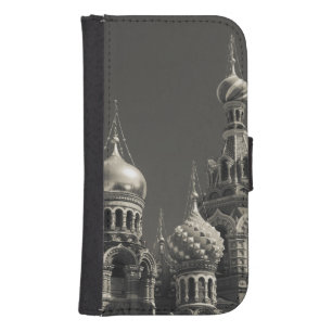Church of the Saviour of Spilled Blood Wallet Phone Case For Samsung Galaxy S4