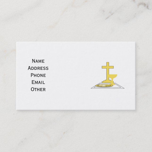 Church or Christian Business Card (Front)