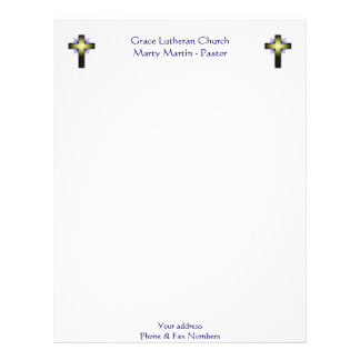 Pastor Letterhead | Zazzle