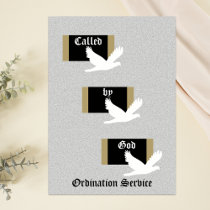 Church Ordination Invitation Called by God