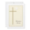 Church Ordination Invitation Cross & Dove
