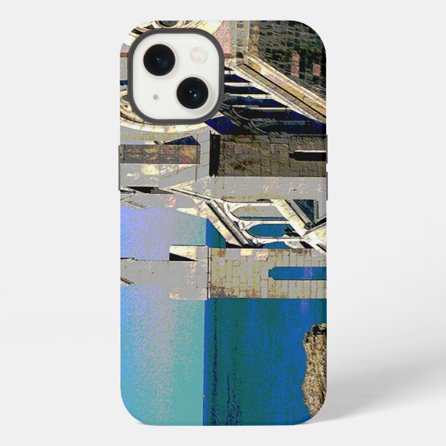 Church Overlooking the Ocean Iphone Case (Back)