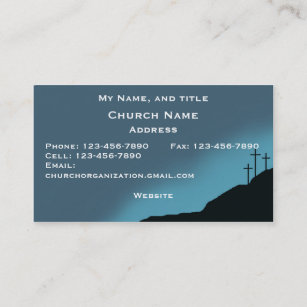 Church Business Cards Business Card Printing Zazzle