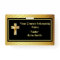Church Pastor Classy Gold And Black 