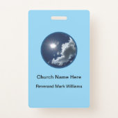 Church Pastor Clergy Faith Name Badges | Zazzle