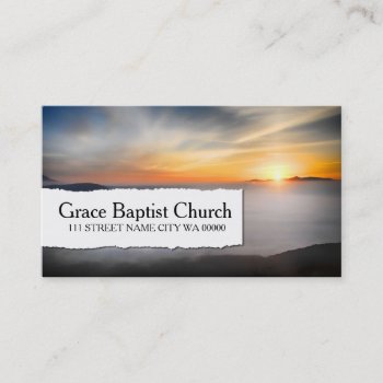 Church Pastor Religion Christian Christianity Business Card by ArtisticEye at Zazzle