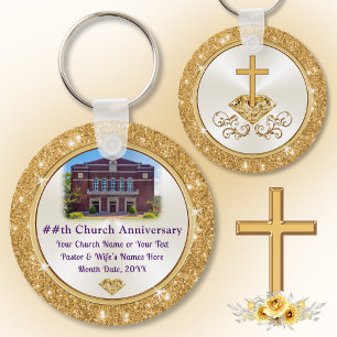 Church Photo Seventh-day Adventist Keychains