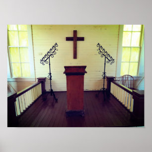 Church Podium 2 Poster