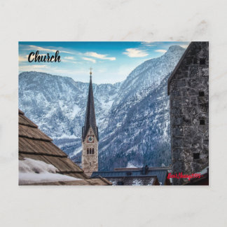 church postcard