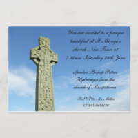 Church prayer breakfast Invitation