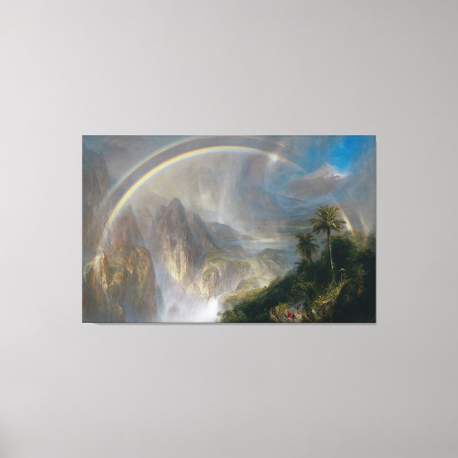Church’s “Tropics” canvas print (Front)