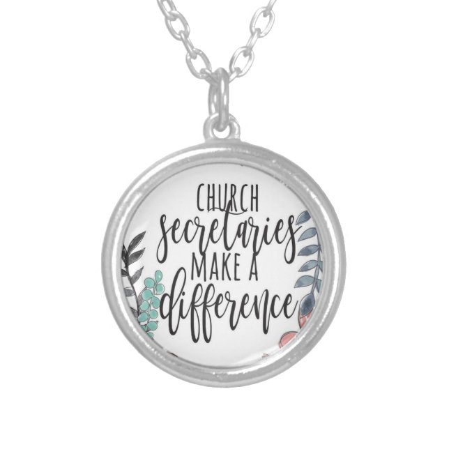 Church Secretaries Necklace (Front)