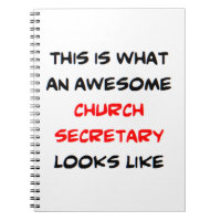 church secretary, awesome